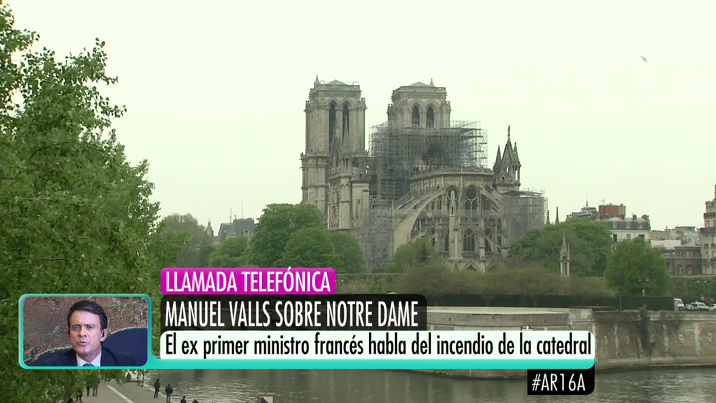 2019 Progr. 3.570 - Las declaraciones de Manuel Valls sobre el incendio en Notre Dame