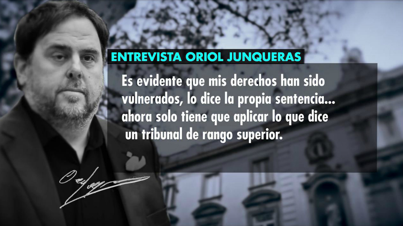 2019 Progr. 3.744 - La primera entrevista a Junqueras desde la sentencia de la UE