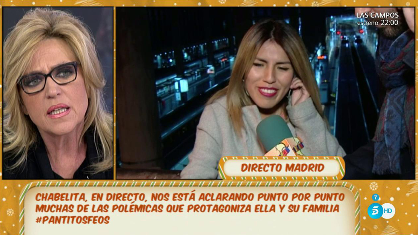 2016 Naranja 27/12/2016 - Chabelita rompe su silencio