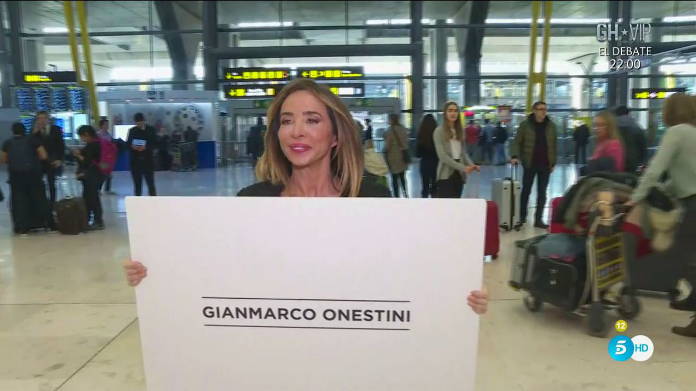 2019 Limón 26/12/2019 - María Patiño recibe a Gianmarco en el aeropuerto
