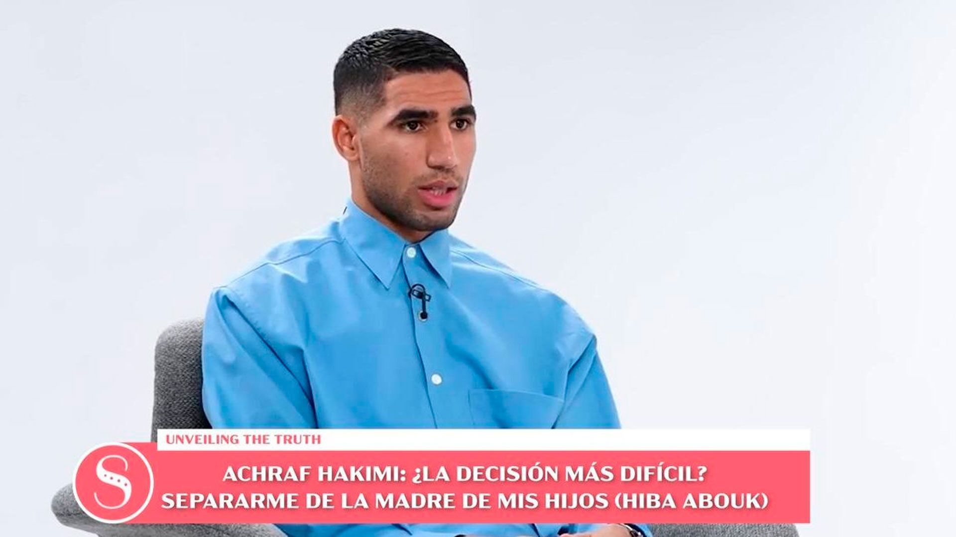 Club Achraf Hakimi llora en una entrevista al hablar de su separación de Hiba Abouk - Top Vídeos 19/01/2025