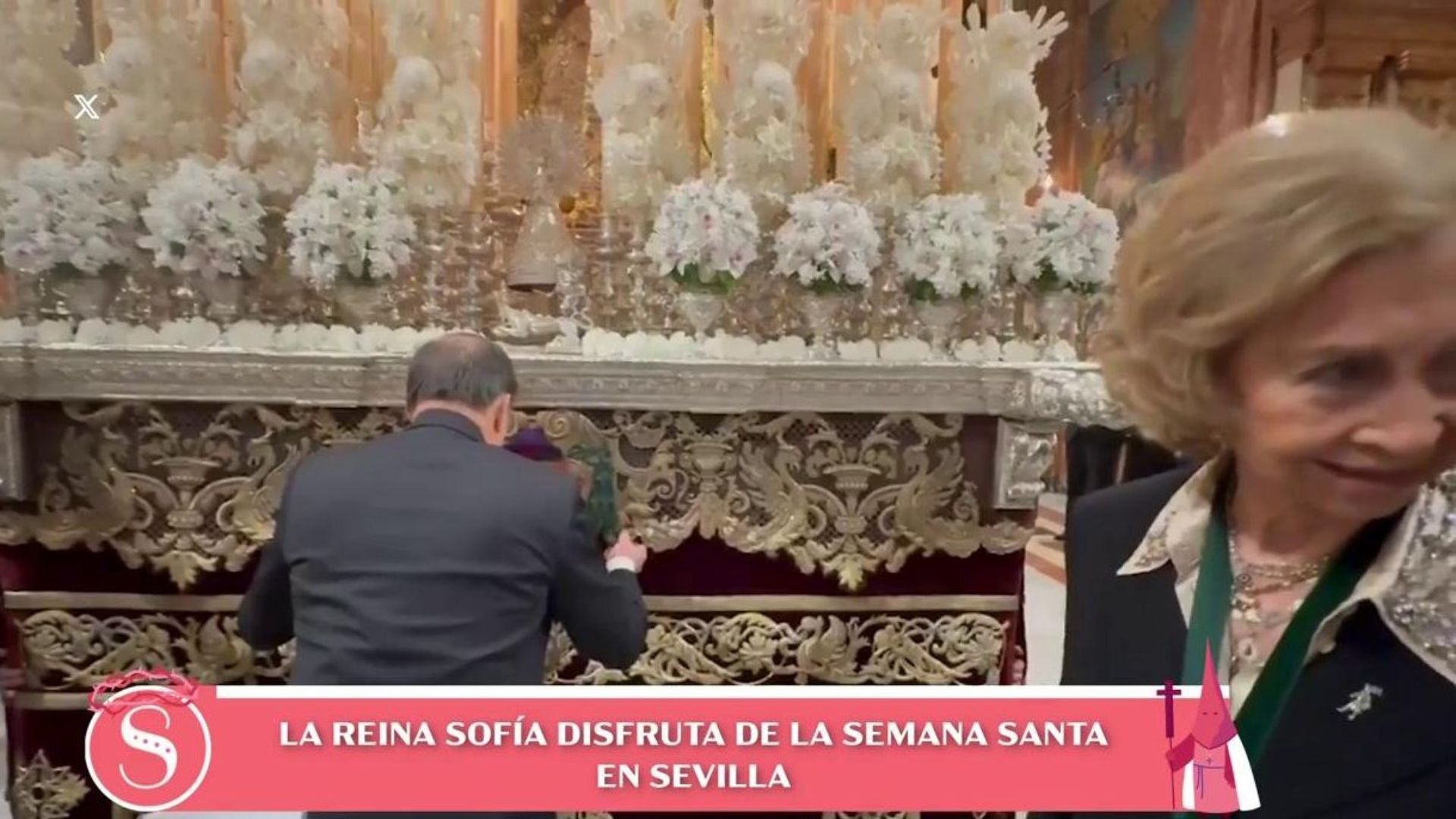 Club La Reina Sofía regresa a la Semana Santa sevillana 40 años después - Top Vídeos 18/04/2025