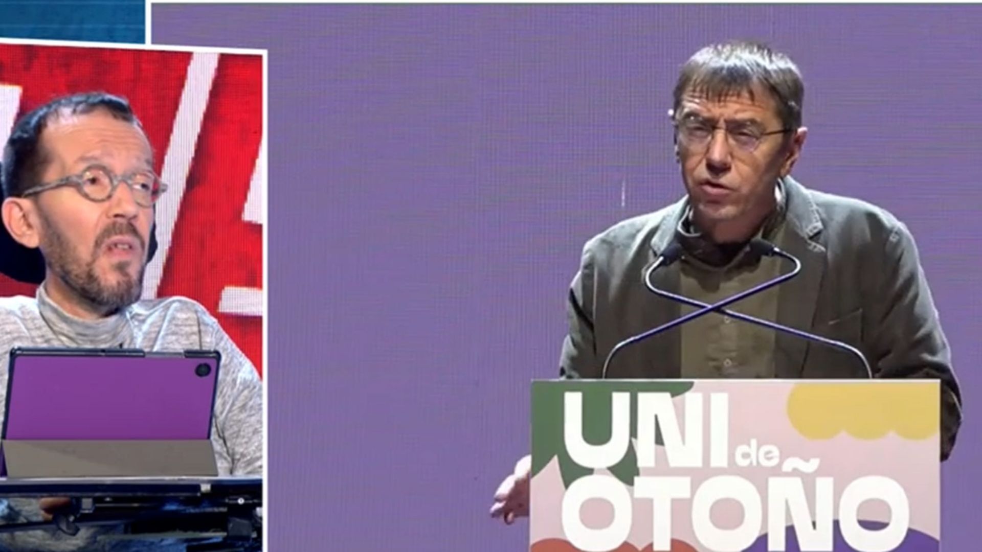 Especiales Echenique revela que ''escuchó rumores'' de la actitud de Monedero: 