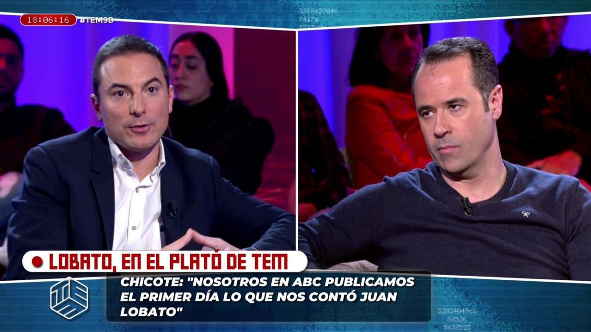 Especiales El cara a cara entre Juan Lobato y Javier Chicote - Top Vídeos 09/12/2024