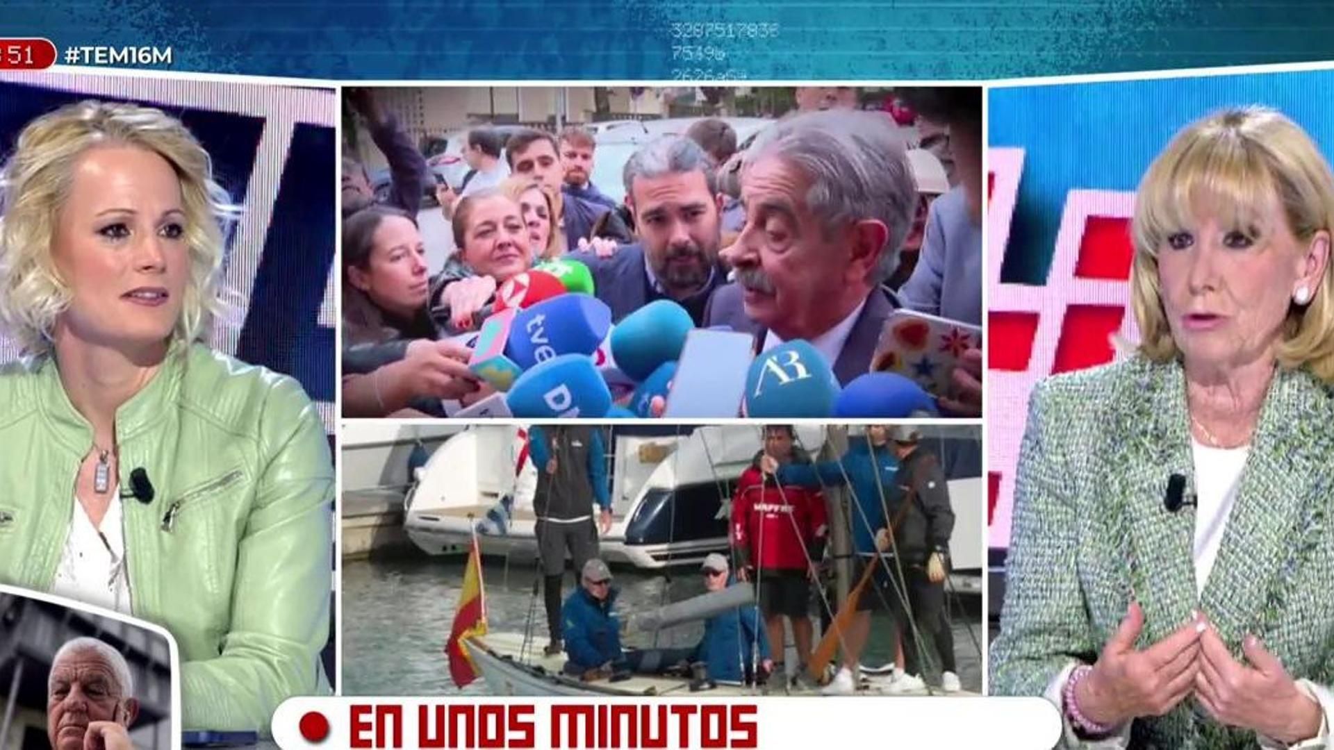 Especiales Esperanza Aguirre, en contra de la afirmación de Zaida Cantera sobre el rey emérito: 