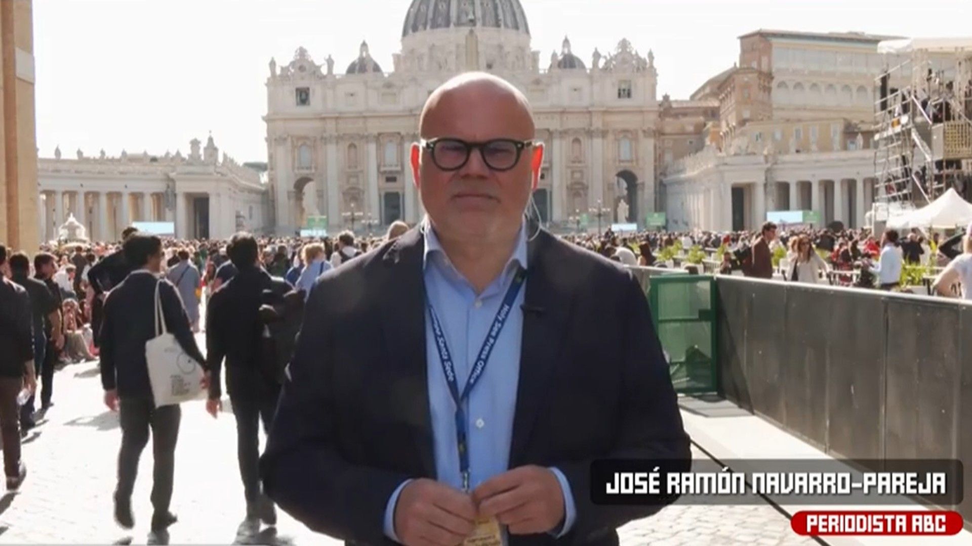 Especiales José Ramón Navarro-Pareja, desde Roma, revela quién podría ser el nuevo papa: ''Es muy probable que sea él'' - Top Vídeos 08/05/2025