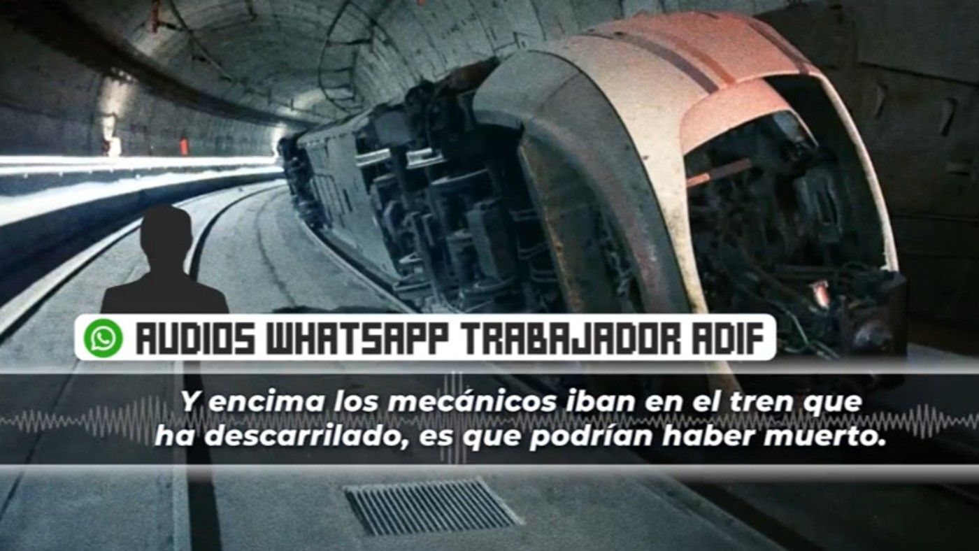 Especiales Los audios del descarrilamiento del tren de Atocha: 