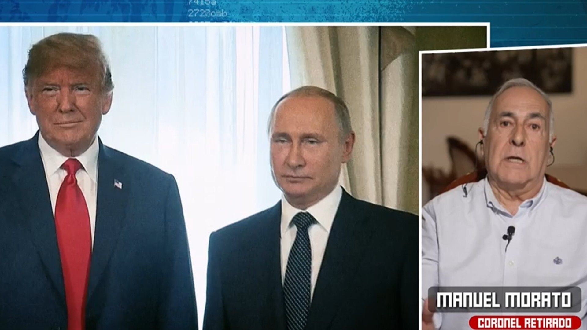Especiales Manuel Morato, coronel retirado: ''Putin y Zelenski están en disposición de buscar la paz, la presión de EE.UU es muy fuerte'' - Top Vídeos 14/03/2025