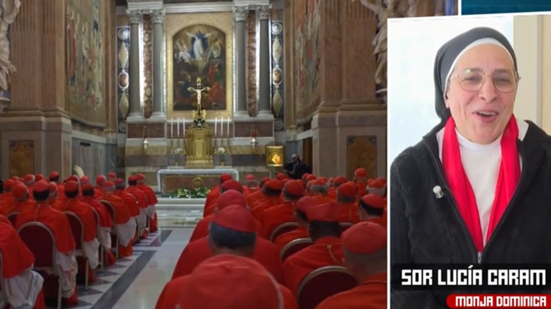 Especiales Sor Lucía Caram revela una divertida anécdota con el papa Francisco: ''Hacíamos bromas sobre quién sería su sucesor'' - Top Vídeos 07/05/2025