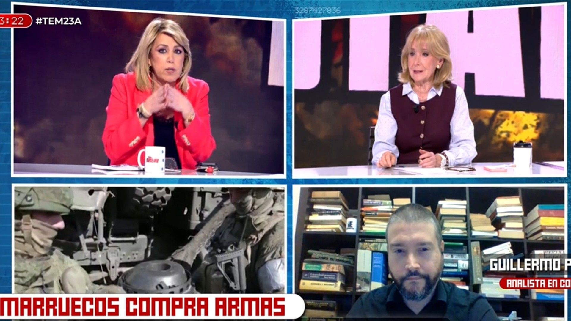 Top Vídeos Esperanza Aguirre y Susana Díaz protagonizan un rifirrafe sobre las intenciones de Marruecos tras la compra de 600 misiles: ''No engañemos a la gente'' - Top Vídeos 23/04/2025