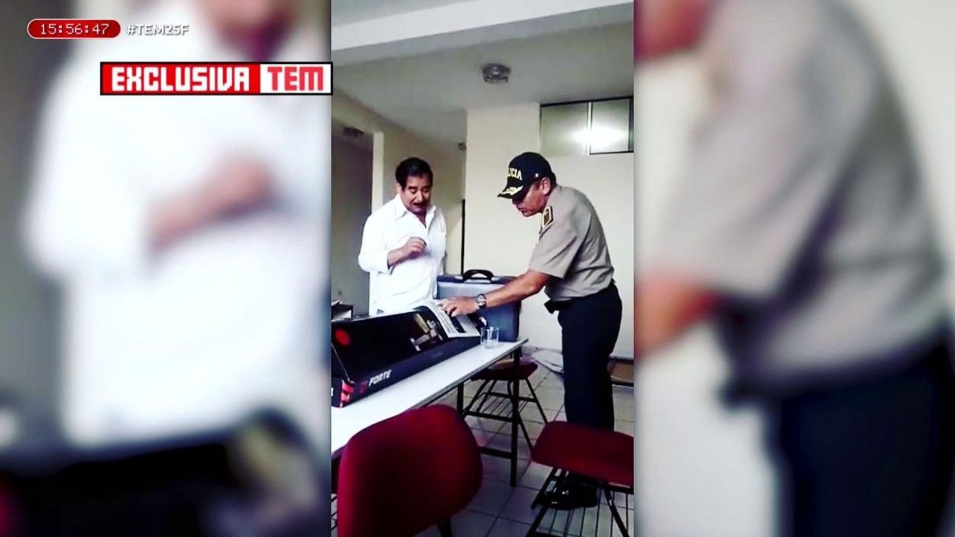 Top Vídeos Las imágenes del interrogatorio policial a Segundo Valle, el presunto okupa de Ábalos en Perú - Top Vídeos 25/02/2025