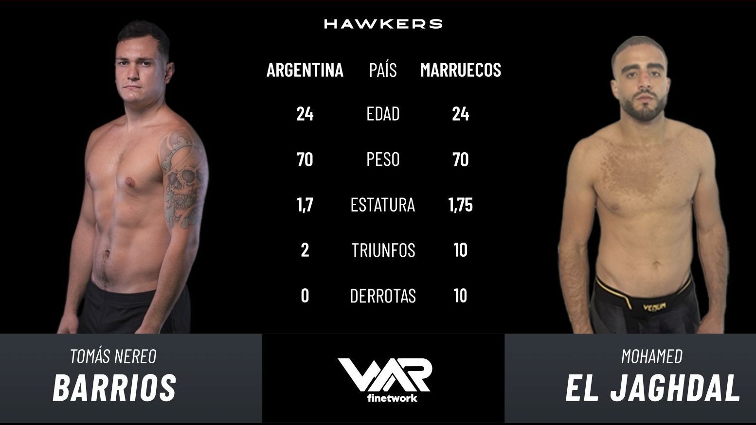 Cartagena Barrios vs El Jaghdal - Benidorm combate 8