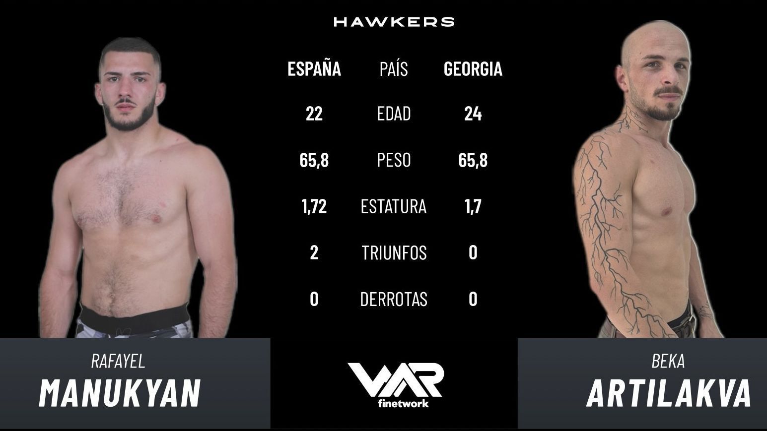Cartagena Rafa Manukyan vs Beka Artilakva - Benidorm combate 3