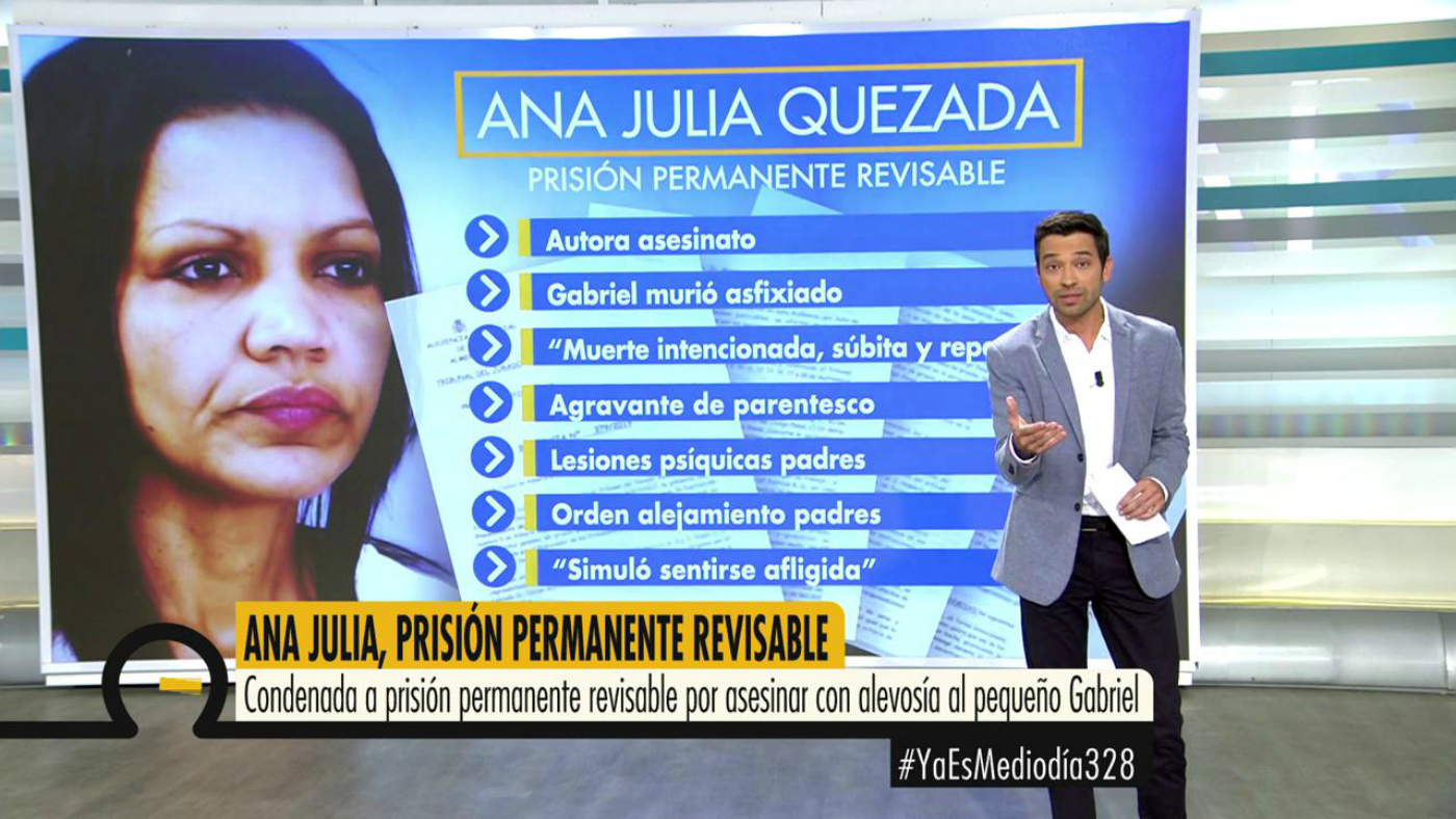 2019 Programa 328 - Prisión permanente revisable para Ana Julia Quezada