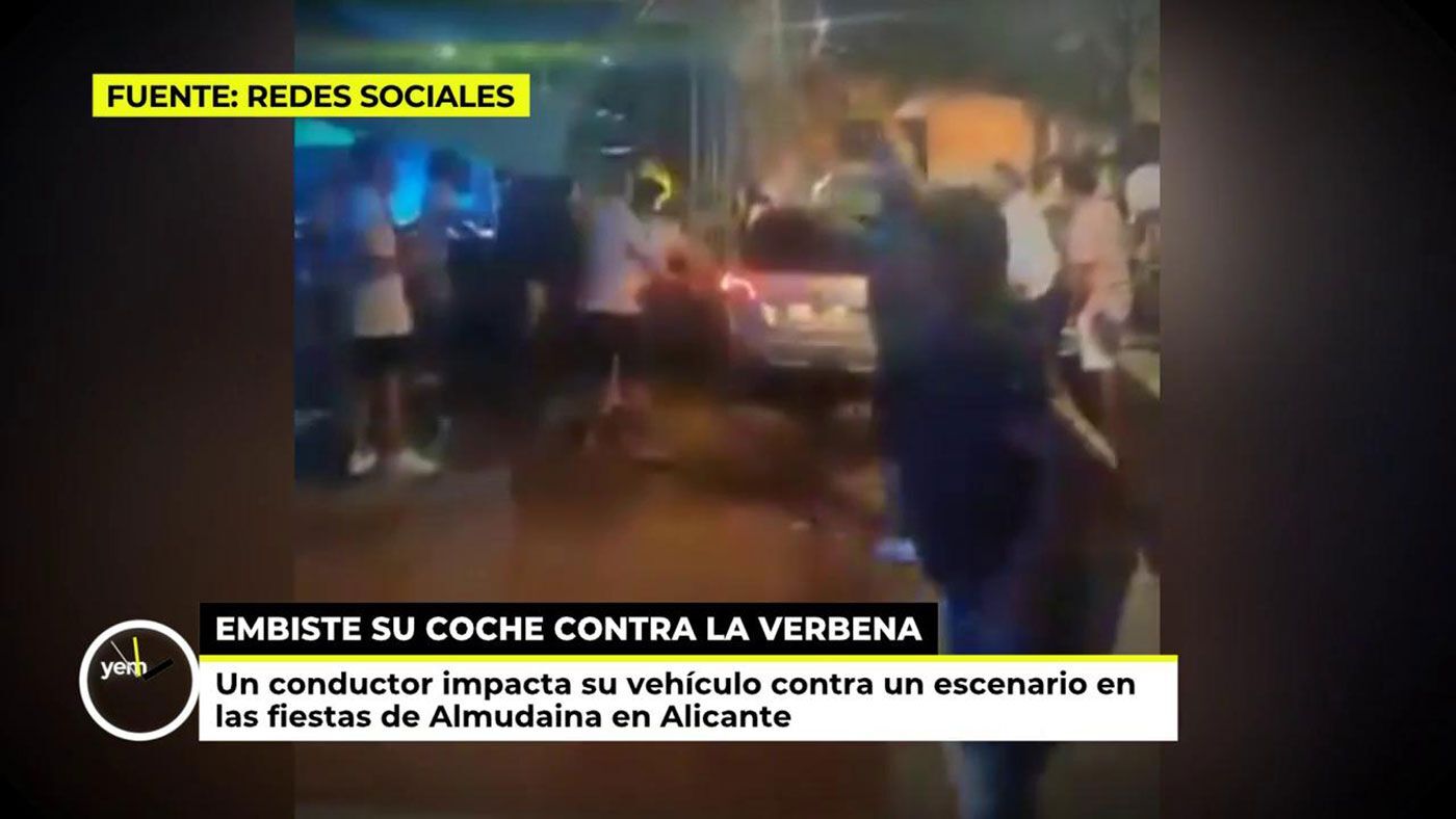 2023 Programa 1319 - Un conductor embiste su coche contra una verbena durante las fiestas