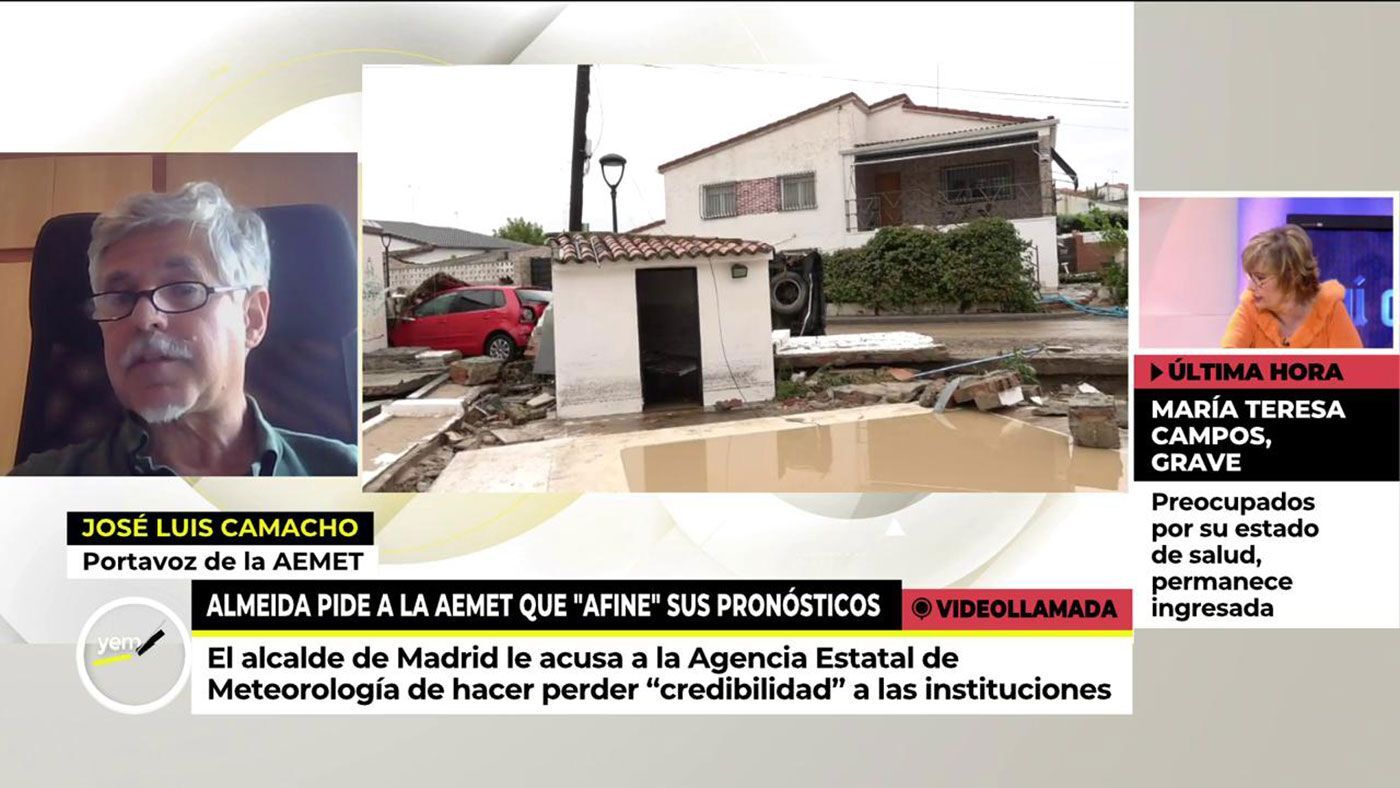 2023 Programa 1323 - El portavoz de la AEMET responde a las duras críticas de Martínez-Almeida