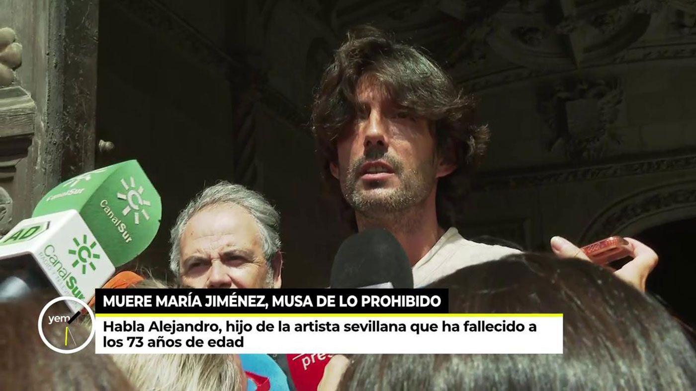 2023 Programa 1326 - Alejandro, hijo de María Jiménez, tras su fallecimiento: “Que la gente brinde y escuche su música”