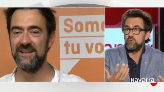 Entrevista Ramón Romero, Candidato Ciudadanos al Congreso por Navarra, 13 junio 2016