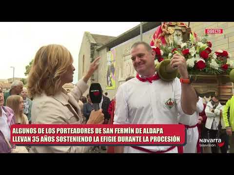 Procesión San Fermín de Aldapa 22/09/2024