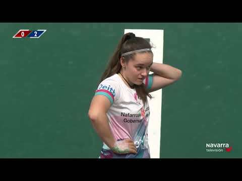 Final del Cuarto Torneo Comunidad Foral de Navarra de pelota mano femenina categoría Promesas