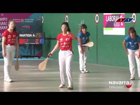 PRIMER TORNEO COMUNIDAD FORAL PELOTA GOMA- PARTIDO 1 26/06/2021