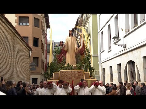 Procesión del Domingo de Ramos en Pamplona
