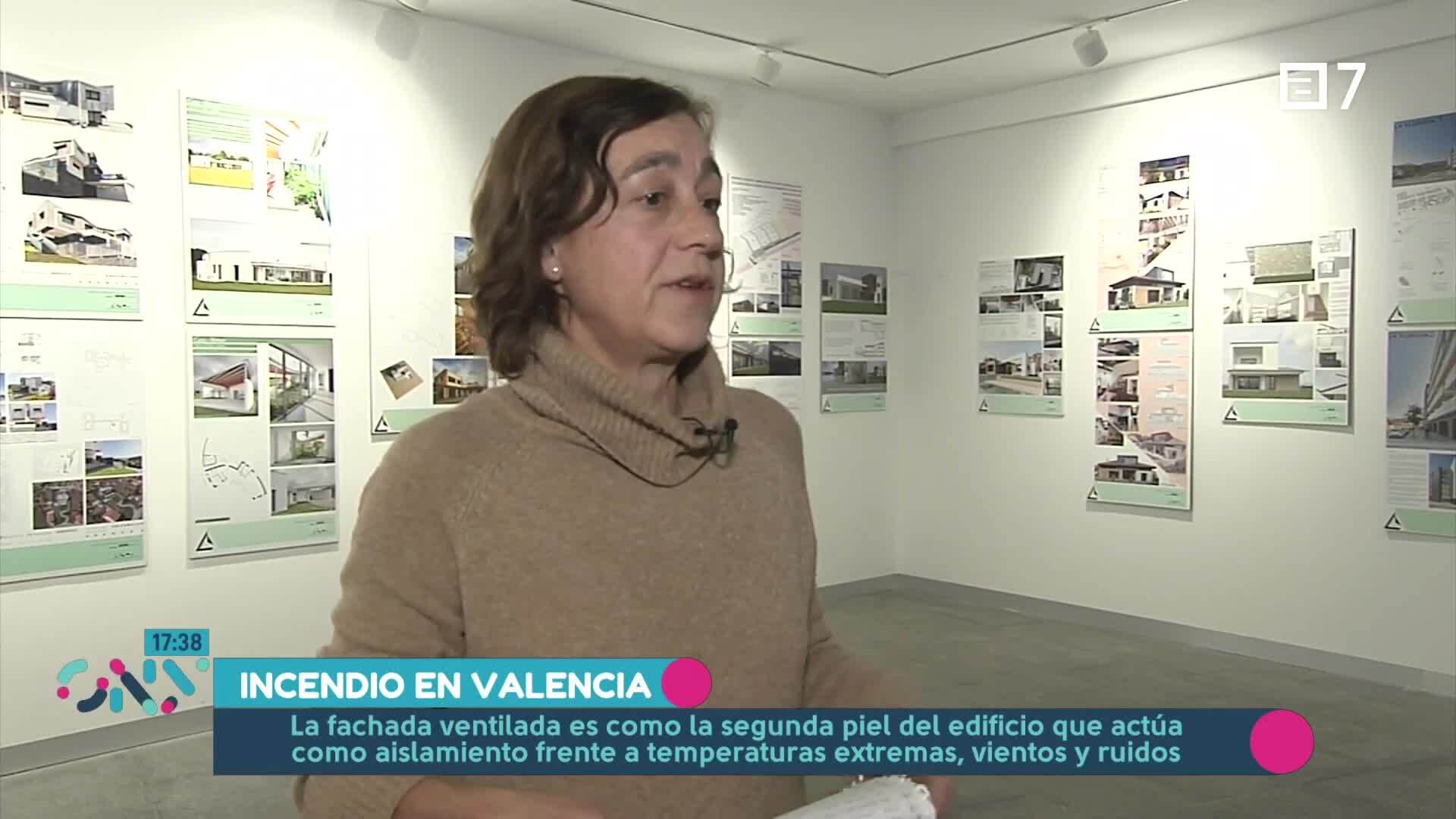 Incendio en Valencia (Viernes, 23-02-2024)
