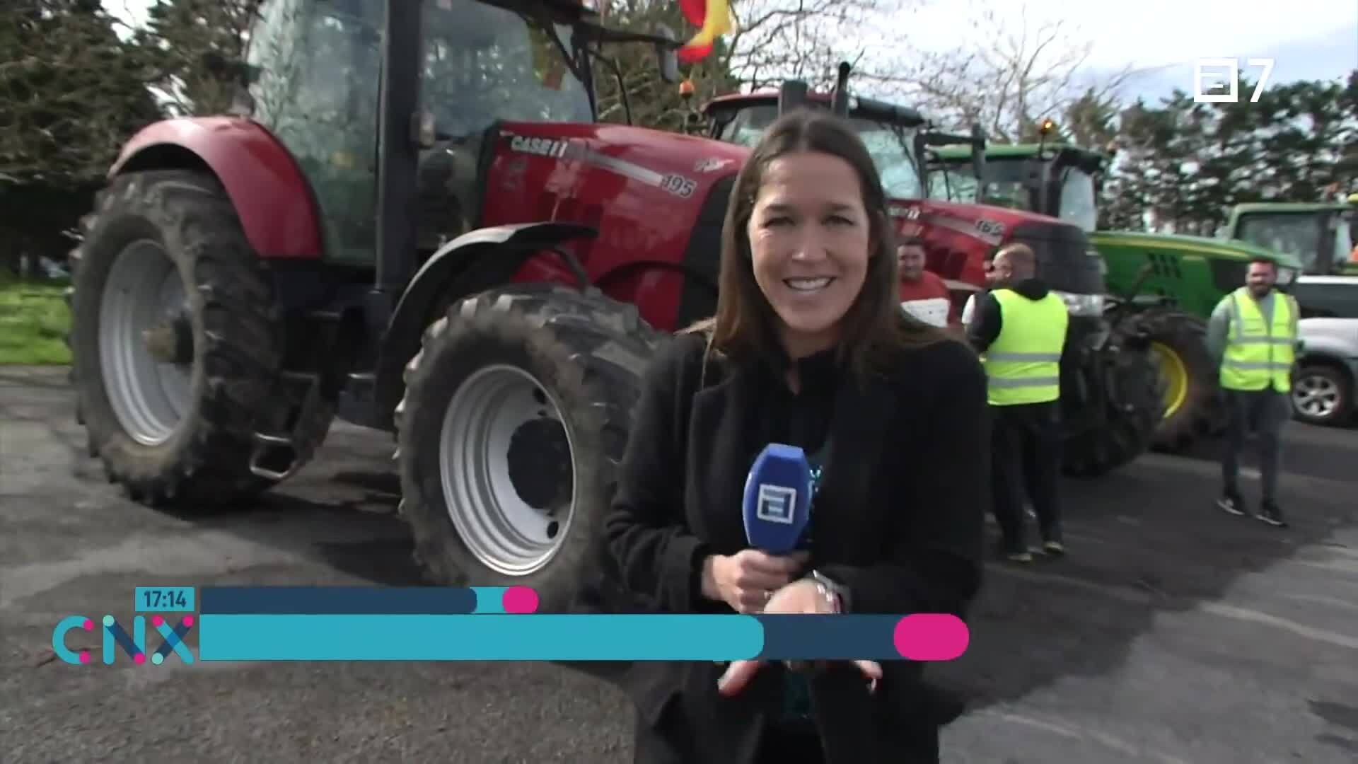 Tractorada en la cornisa cantábrica (Martes, 20-02-2024)