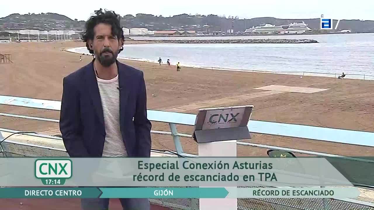 Especial Conexión Asturias récord de escanciado en TPA (Viernes, 26-08-2022)