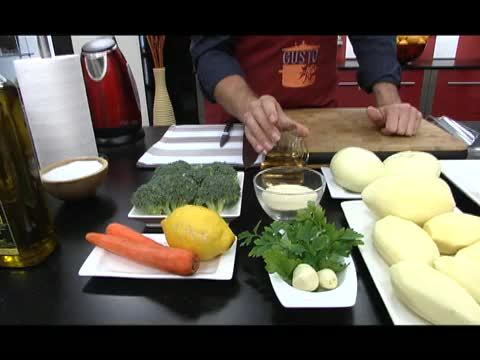 Chicharros al horno con verduras (Lunes, 22-08-2011)