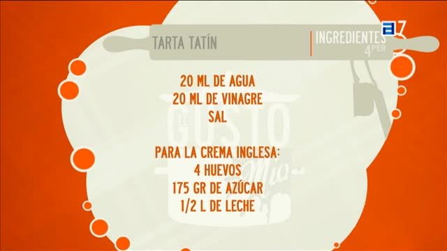 Tarta Tatín - Redifusión (Martes, 06-03-2012)