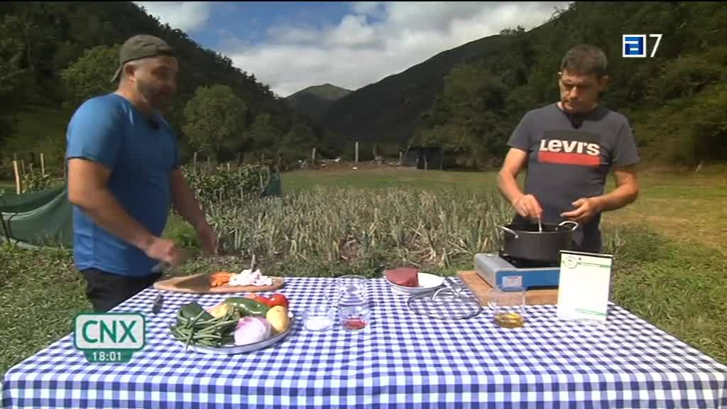 Redondo de ternera a la huerta en Boal  (Viernes, 28-08-2020)