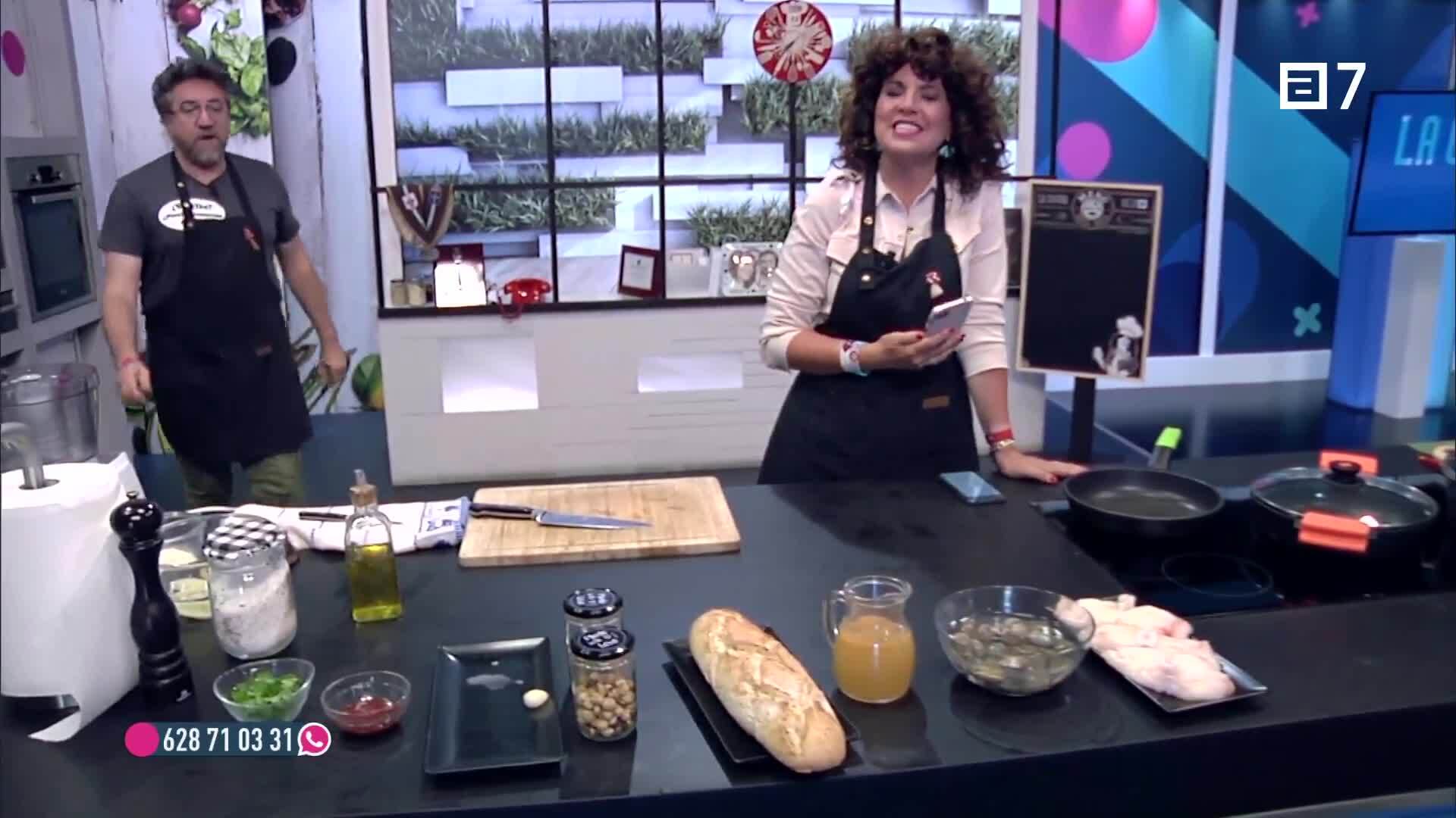 Pixín en salsa romesco y almejas (Miércoles, 29-05-2024)