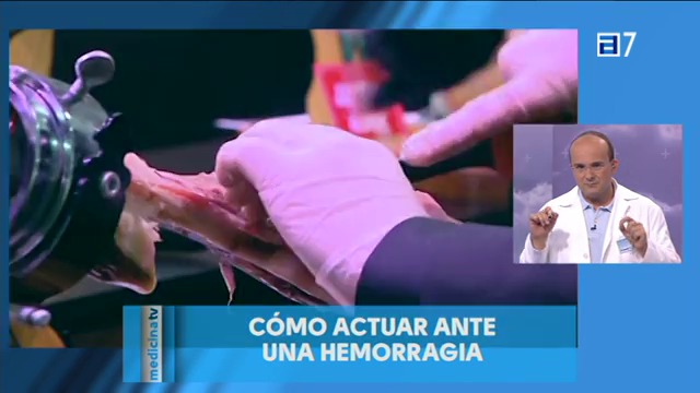 Cómo actuar ante una hemorragia (Martes, 10-06-2014)