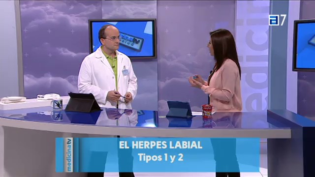 Herpes labial (Viernes, 04-04-2014)