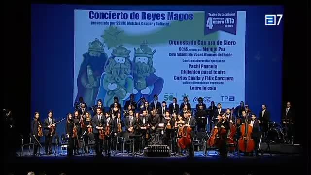Concierto de Reyes Magos con la Orquesta de Cámara de Siero  (Lunes, 05-01-2015)
