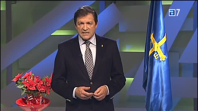 Mensaje de Fin de Año del presidente del Principado de Asturias, Javier Fernández (Jueves, 31-12-2015)