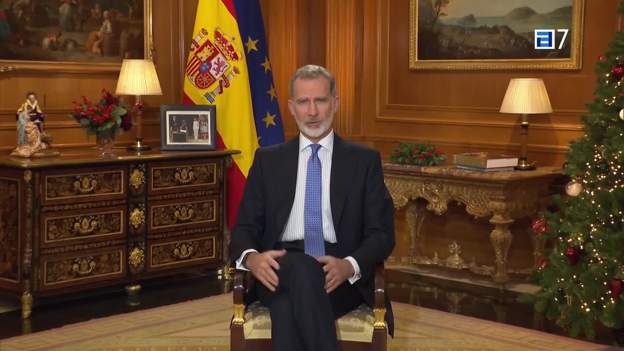 Mensaje de Navidad del Rey (Domingo, 24-12-2023)