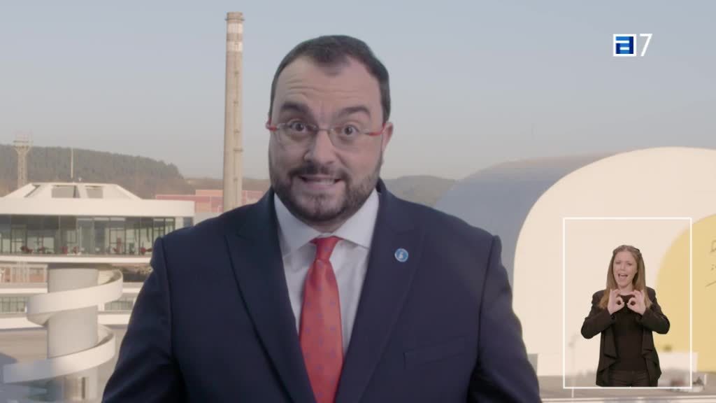 Mensaje del presidente del Principado de Asturias (Viernes, 31-12-2021)