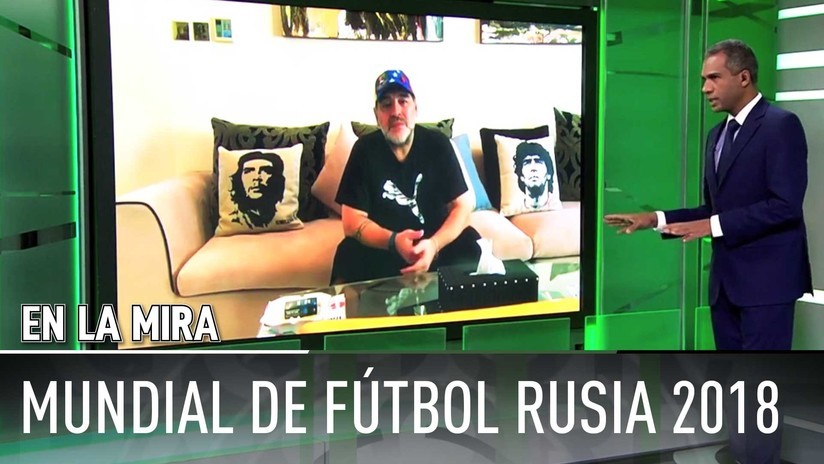 2018-01-19 - 'En la mira' de RT y TeleSUR: Maradona tilda de 