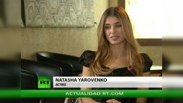 2010-05-24 - Entrevista con la actriz ucraniana, Natasha Yarovenko