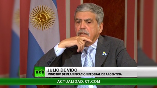 2012-10-08 - Entrevista con Julio de Vido,  Ministro de Planificación Federal de Argentina