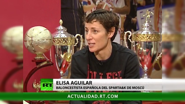 2012-11-26 - Entrevista con Elisa Aguilar, baloncestista española del Sparta&K de Moscú