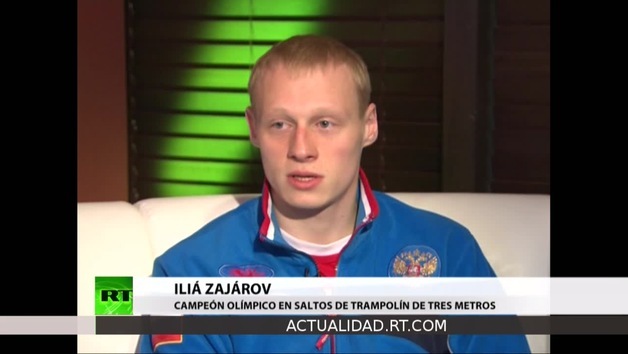 2013-02-11 - Entrevista con Iliá Zajárov, campeón olímpico en saltos de trampolín en Londres