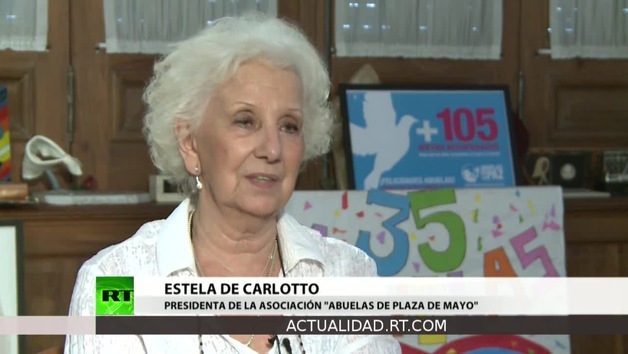 2013-02-26 - Entrevista con Estela de Carlotto,  presidenta de la asociación “Abuelas de Plaza de Mayo”