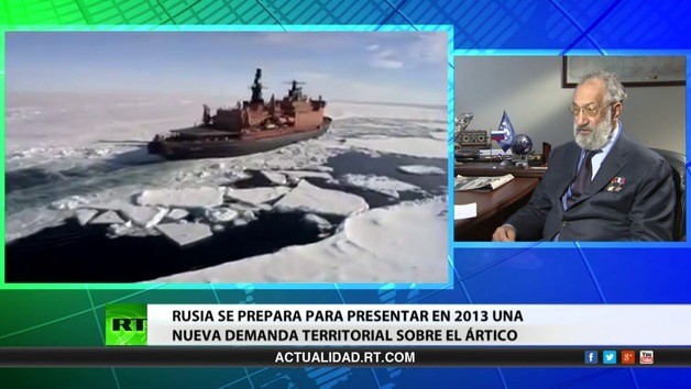 2013-04-18 - Entrevista con Artur Chilingárov, representante del Presidente ruso para la cooperación sobre el Ártico y la Antártida