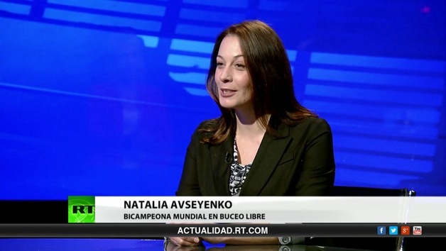 2013-04-22 - Entrevista con Natalia Avseyenko, bicampeona mundial de buceo libre