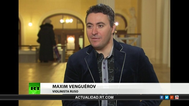 2013-05-02 - Entrevista con Maxim Venguérov, violinista ruso