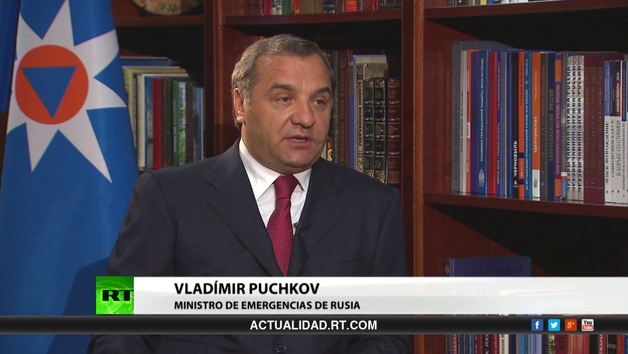 2013-07-23 - Entrevista con Víctor Puchkov, ministro de Emergencias de Rusia