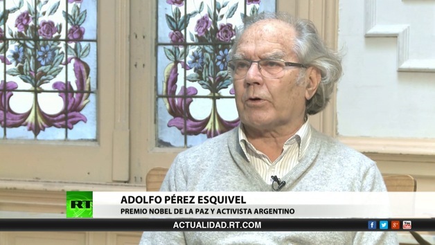 2013-07-30 - Entrevista con Adolfo Pérez Esquivel, premio Nobel de la paz y activista argentino